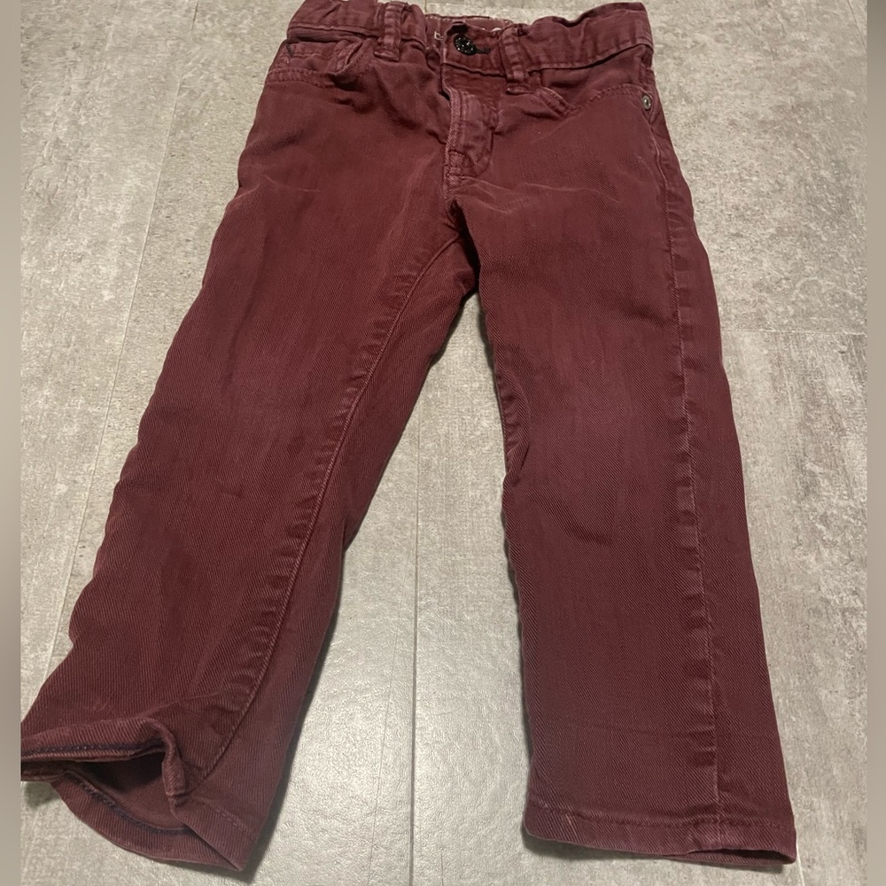 Baby Gap Maroon Skinny Jeans - Size 2T